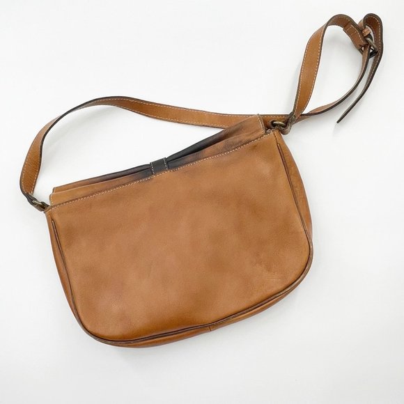 Patricia Nash Sorano Leather Saddle Bag Purse - Picture 5 of 13